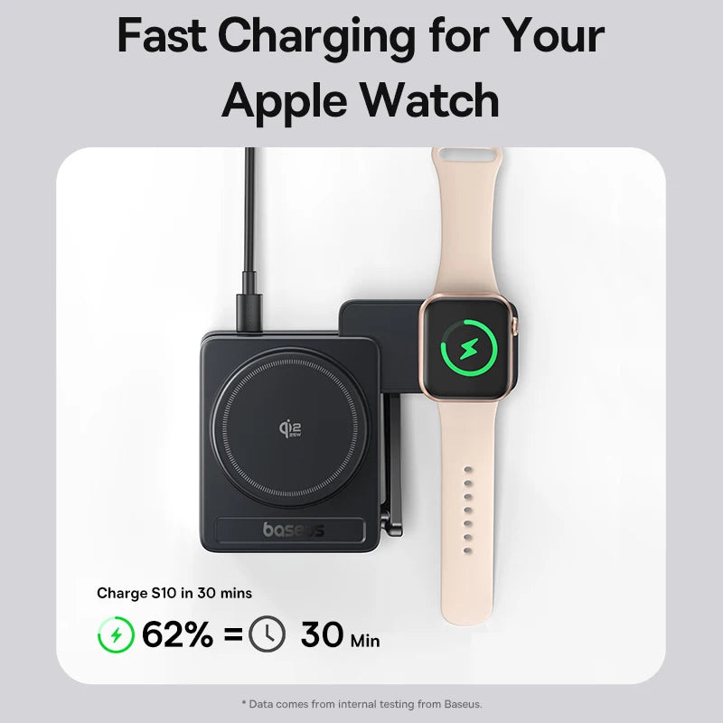 Baseus PicoGo AF21 3-in-1 Qi2.2 25/35/45W Magnetic Wireless Charger